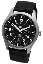 Seiko Five Sports 100 m Military snzg15 K1 Reverse Imported - £238.32 GBP