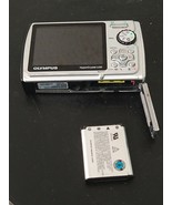 Olympus Stylus 790SW Digital Shock Waterproof Silver Camera Battery Only... - $28.35 CAD