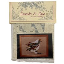 NOS Lavender &amp; Lace Cross Stitch Pattern The First &quot;Angel of Light&quot; (c 1989) - £15.42 GBP