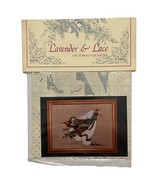 NOS Lavender &amp; Lace Cross Stitch Pattern The First &quot;Angel of Light&quot; (c 1... - £15.22 GBP