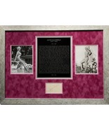 LARGE FRAMED JAYNE MANSFIELD AUTOGRAPHED SIGNED ALBUM PAGE PHOTOS PSA/DN... - £830.49 GBP