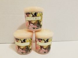 Yankee Candle - Fresh Cut Roses Votives - Pack Of 3 Each 1.75oz Vintage Scent - £7.89 GBP