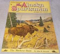 The Alaska Sportsman Magazine October 1953 Howard Hanson Cover - £6.45 GBP
