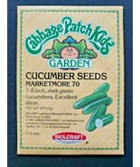 1984 Cabbage Patch Kids Cucumber Seed Pack Skilcraft Morton Grove Il NOS... - £7.91 GBP