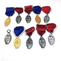 Vintage Lot of 9 IHSA Illinois High School Association Medal Band &amp; Vocal Pin - $24.00