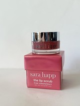 SARA HAPP The Lip Scrub Pink Grapefruit- 0.5 OZ Boxed Sealed - £18.23 GBP