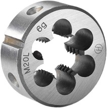 Metric Round Die, Left Hand Threading, M20 X 2.5, Uxcell, Alloy Steel. - £27.12 GBP