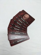 Gloomhaven Night Demon Monster Ability Attack Cards  - $129.89 MXN