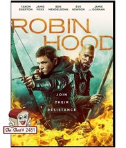 Robin Hood 2018 Join Their Resistance Jamie Foxx DVD  - New, Sealed - £3.95 GBP