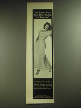 1974 Van Raalte Fashion Ad - Van Raalte gets your body going in Pop-Ins - $18.49