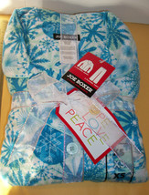 Joe Boxer Women Clothes XS Flannel Sleepwear Set Snow Shirt Top Pant Bot... - $25.64