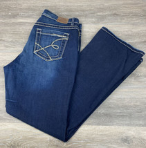 BKE BUCKLE Jeans Womens Size 36 X 33.5 Blue Denim DREW Bootcut medium wash - £18.22 GBP