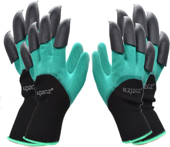 2 Pairs Garden Gloves with Claws for Women and Men Both Hands Gardening ... - £9.78 GBP