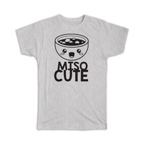 Miso Cute : Gift T-Shirt Funny Art Print For Soup Lover Japanese Food Japan Asia - £14.42 GBP