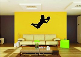 Picniva sport scene football sty16a removable Vinyl Wall Decal Home Dicor - $8.70
