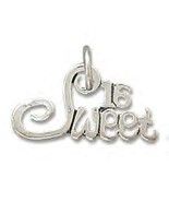 .925 Sterling Silver - Sweet 16 - Birthday Gift Charm - £8.02 GBP