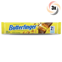 3x Packs Butterfinger Crispy Crunchy Peanut Butter Candy | 3.7oz | Fast ... - £11.28 GBP