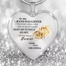To My Grand Daughter Necklace  - $14.00