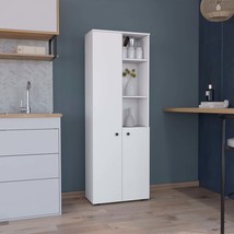Konik 67 Pantry: 3-Door, 3-Shelf Storage - $245.99
