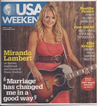 MIRANDA LAMBERT  @ USA WEEKEND  JUNE 2012 - £6.25 GBP