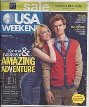 Emma Stone &amp; Andrew Garfield  @ Usa Weekend  June 2012 - £4.59 GBP