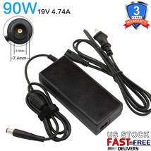 90W Ac Adapter For Hp Elitebook 8560W 8560P 8470P 8470W 8570P Power Cord Charger - £18.16 GBP