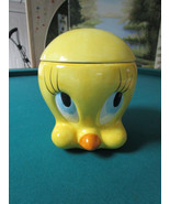 CERAMIC TWEETy COOKIE JAR IN ORIGINAL BOX 13&quot; original ^^ - $1,411.25 MXN