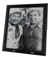 Framed Black &amp; White 8&quot; X 10&quot; picture of Roy Rogers and Buck Owens. Auto... - $80.79 CAD