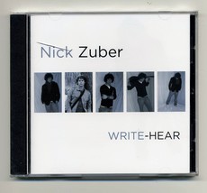 Nick Zuber &quot;WRITE-HEAR&quot; CD - Brand New Sealed - RARE - $19.99