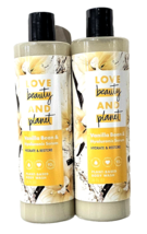 2 Pack Love Beauty And Planet Vanilla Bean &amp; Hyaluronic Serum Hydrate Plant 20oz - £23.62 GBP