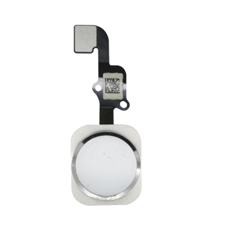 Home Button Flex Cable Replacement Part for iPhone 6s/6s Plus WHITE - $5.86