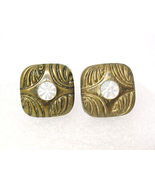 ANTIQUE Gold Filled Mother of Pearl CUFF LINKS - 3/4 inch  - £119.90 GBP