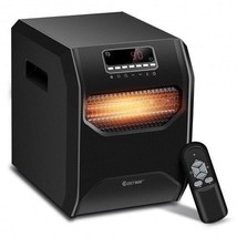 12 H Timer LED Remote Control Portable Electric Space Heater - £100.73 GBP