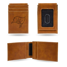 Tampa Bay Buccaneers Wallet Front Pocket Laser Engraved - $55.49