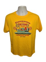 NYC Runs Governors Island Firecracker 5 &amp; 10K Run Adult Medium Yellow Je... - $371.66 MXN