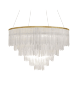 Selenite Crystal Round Chandelier 40&quot; - £5,111.31 GBP