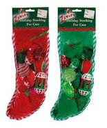 Cat Christmas Stockings Holiday Theme Toys Bell Balls Mice Gifts 12 Piec... - $27.76 CAD