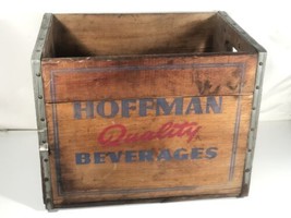 Hoffman Quality Beverage Vintage Sturdee Bilt Solid Wood Crate Display M... - £63.30 GBP