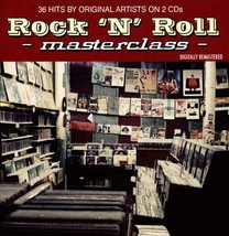 Rock &#39;N&#39; Roll Masterclass  ( Various Artists) 2 CD Set - £7.18 GBP