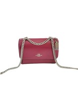 Coach CW205 Mini Klare Crossbody Crinkled Patent Leather Handbag Pink - $2,399.74 MXN