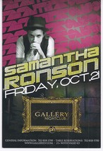  Samantha Ronson @ Gallery Las Vegas Promo Card - $1.95