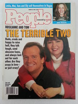People Magazine March 29 1993 Roseanne Tom Arnold Brooks and Dunn Julia Roberts - £19.91 GBP