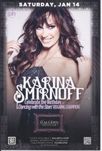 KARINA SMIRNOFF @ GALLERY Nightclub Las Vegas Promo Card - $1.95