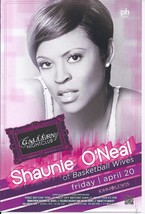 SHAUNIE O&#39;NEAL  @ GALLERY Nightclub Las Vegas Promo Card - £4.72 GBP
