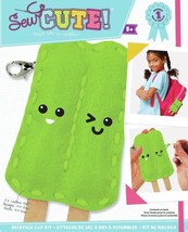DIY Sew Cute Popsicle Kids Beginner Starter Felt Backpack Clip Kit School Craft - £11.97 GBP