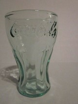 Vintage Coca-Cola Green Tint Shot Glass - $3.49