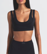 Nike x Skims Matte Double Strap Scoop Bra Women's Sportswear Gym Top IU8... - $89.91
