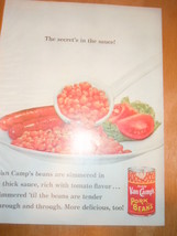 Vintage Stokely Van Camp&#39;s Pork and Beans Print Magazine Advertisement 1965 - $4.99