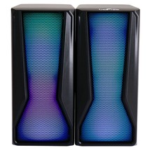 beFree Sound Color LED Dual Gaming Speakers - £39.69 GBP