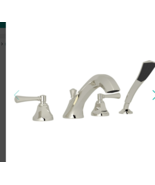 Rohl WE2311LMPN Wellsford 4-Hole POLISHED NICKEL  Deck Mounted Tub Fille... - €849,48 EUR